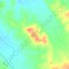 Aetolofos topographic map, elevation, terrain