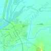 Oak Grove topographic map, elevation, terrain