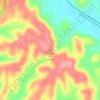Chapel Hill topographic map, elevation, terrain