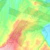 Piedra Pinta topographic map, elevation, terrain