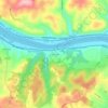 Victory Hills topographic map, elevation, terrain