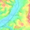 Cemmaes topographic map, elevation, terrain