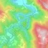 Bric Zerbino topographic map, elevation, terrain