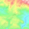 Cimandiri topographic map, elevation, terrain