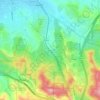 Waltz topographic map, elevation, terrain