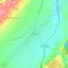 Ptolemaida topographic map, elevation, terrain