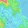 Duckling Hill topographic map, elevation, terrain