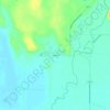 Lookout topographic map, elevation, terrain