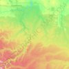 Greenview topographic map, elevation, terrain