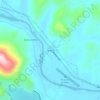 Abaeté topographic map, elevation, terrain