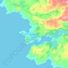 Achmelvich topographic map, elevation, terrain