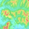 Barbana pri Fojani topographic map, elevation, terrain