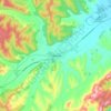 Wakefield topographic map, elevation, terrain