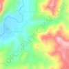 Anapoima topographic map, elevation, terrain