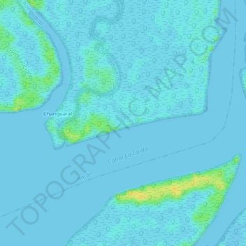 La Vuelta? topographic map, elevation, terrain
