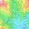 Les Granges topographic map, elevation, terrain