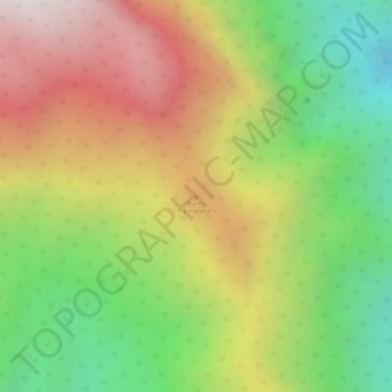 Buntu Pipingpanah topographic map, elevation, terrain