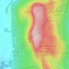 Snake Mountain topographic map, elevation, terrain
