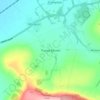 Thorpe Bassett topographic map, elevation, terrain