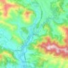 Kotre topographic map, elevation, terrain