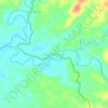 Pondok Suguh topographic map, elevation, terrain