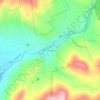 Goose Hollow topographic map, elevation, terrain