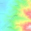 Casas de Zinc topographic map, elevation, terrain