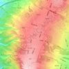 Zhepou topographic map, elevation, terrain