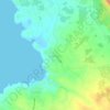 Chorafakia topographic map, elevation, terrain