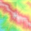 Anderson Peak topographic map, elevation, terrain