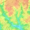 Hillendale topographic map, elevation, terrain