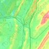 Pelham topographic map, elevation, terrain