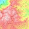 Al-Jubaiha topographic map, elevation, terrain