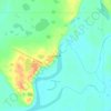 Shungnak topographic map, elevation, terrain