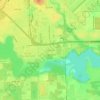 Rawsonville topographic map, elevation, terrain
