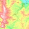 Kapangan topographic map, elevation, terrain