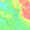 Migori topographic map, elevation, terrain