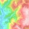 Rego de Abaixo topographic map, elevation, terrain
