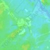 Weekstown topographic map, elevation, terrain