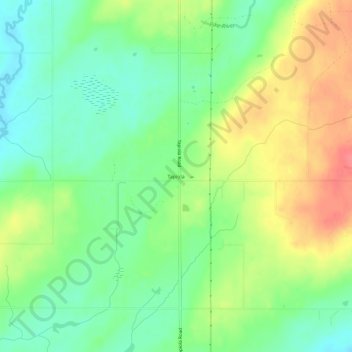 Tapiola topographic map, elevation, terrain