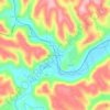 Hammondsville topographic map, elevation, terrain