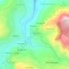 Egodawela topographic map, elevation, terrain