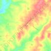 Becks Grove topographic map, elevation, terrain