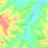 Chestnut Trails topographic map, elevation, terrain