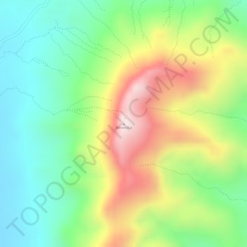 Bevovoka topographic map, elevation, terrain