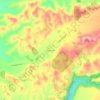 Rangiwahia topographic map, elevation, terrain