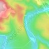 Чертов Палец topographic map, elevation, terrain