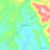 Santa Martha topographic map, elevation, terrain