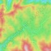 Liaojiaokeng topographic map, elevation, terrain