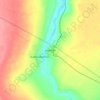 Hopefield topographic map, elevation, terrain